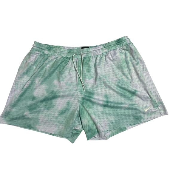 Nike Women’s Sportswear Icon Clash Shorts Plus Size 3X Tie Dye Mesh - Picture 1 of 10